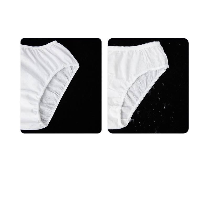 5 Pack Disposable Underwear Women Hotel Maternity No wash Postpartum Recovery Travel Cotton Size L for Tabletop Use - Image 5