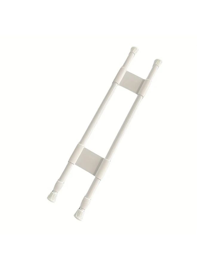 White RV Cabinet Organizer Space Saving Storage Rack For Pantry - Image 4