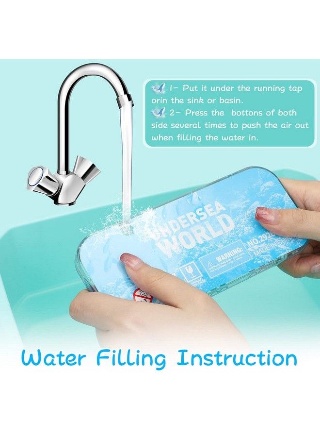 Generic - Handheld Water Games, 4 Packs Ocean Theme Water Toss Ring Game Aqua Toy Water Ring Game For Kids - Image 1