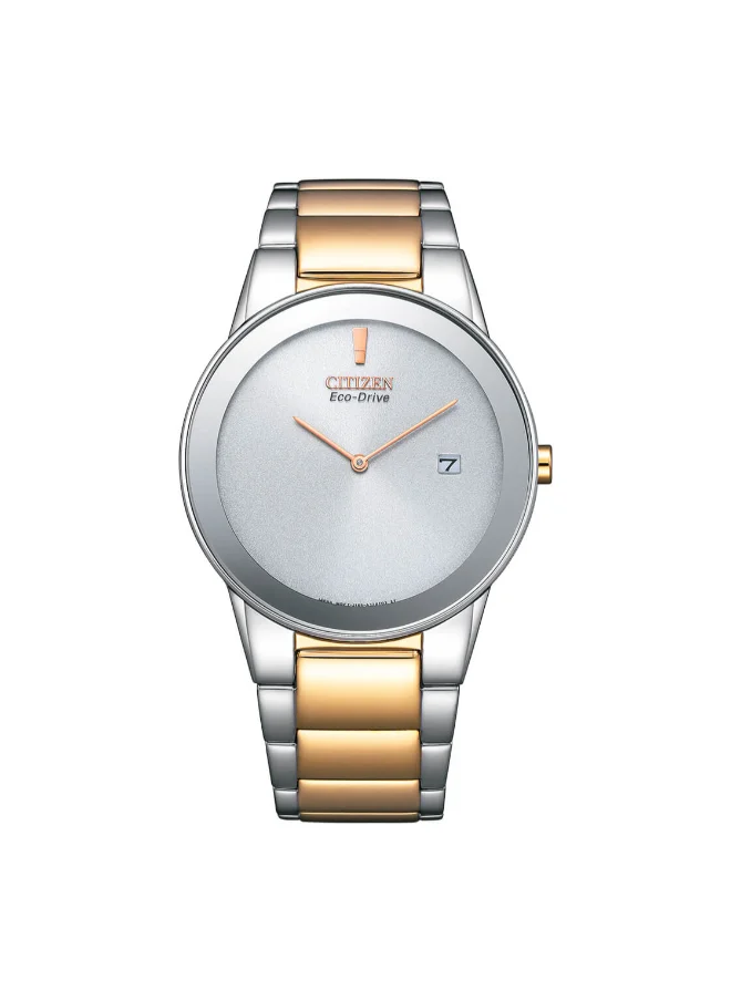 CITIZEN Men's Analog Round Shape Stainless Steel Wrist Watch AU1064-85A - 40 Mm