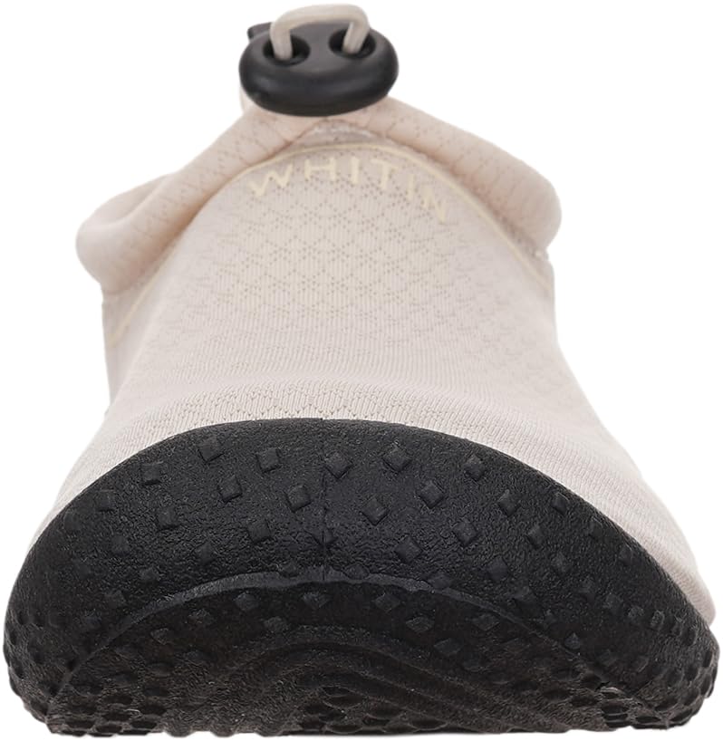 WHITIN Water Shoes for Women Quick Dry Aqua Minimalist Barefoot Socks Size 6 Female Comfy Beach Swim Pool Lake Yoga Sport Kayak Sand Sneaker Beige 36 - Image 2