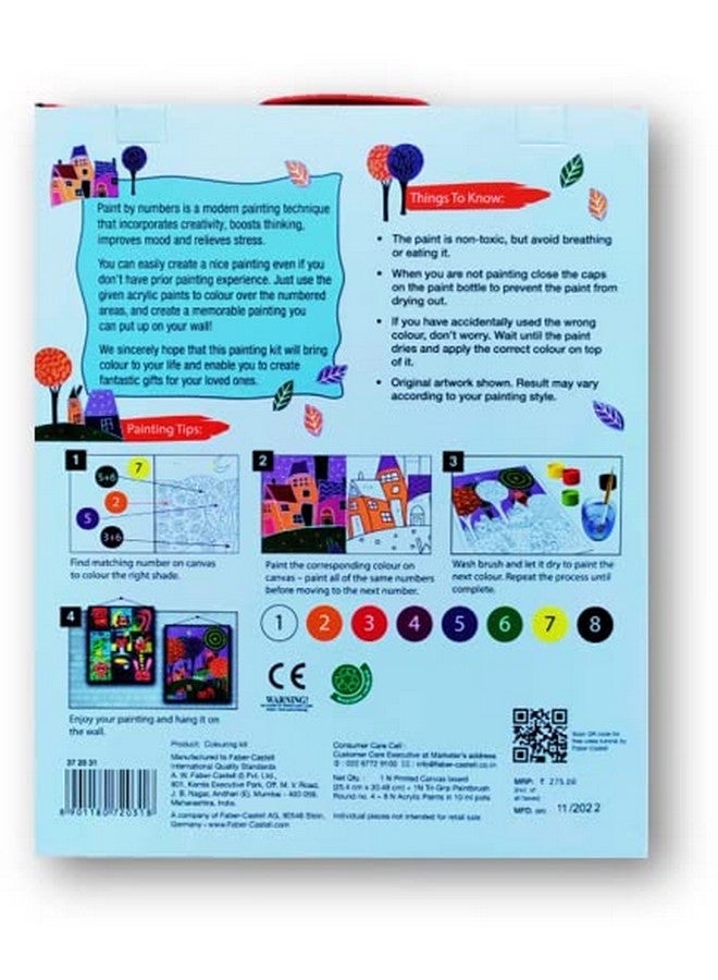 FABER-CASTELL 372031 Paint by Number Colouring KIT - Country Magic  - Image 2