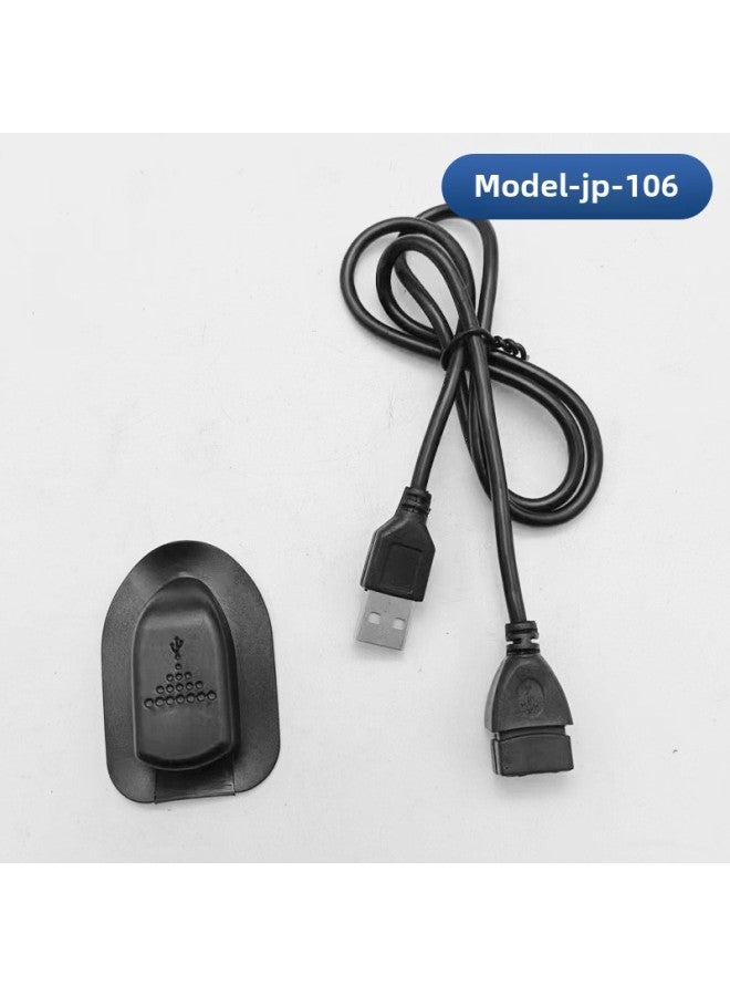 Backpack Usb Charging Cable Bag Android Data Cable Luggage External Usb Charging Cable Interface Accessories-Color:Model-jp-106 (ordinary Fast Charging Type)  - Image 1