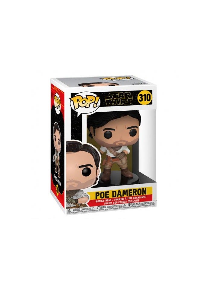 Funko Pop Star Wars Poe Dameron, Action Figure 39891, Multicolor - Image 1