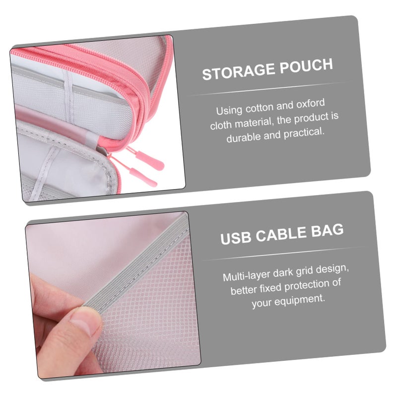 Travel Essentials Organizer Electronics Accessory Storage Pouch 1 Piece - Image 5