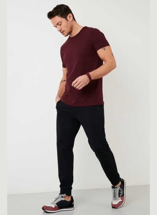 بوراتي تي شيرت رجالي قطن % بياقة دائرية من بوراتي