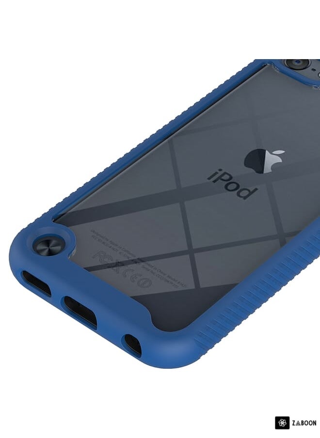 Zaboon - Protective Case Cover For iPod Touch 5 / 6 / 7 Two-layer Design Shockproof PC + TPU Protective Case - Image 1