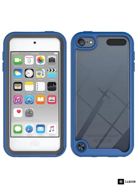 Protective Case Cover For iPod Touch 5 / 6 / 7 Two-layer Design Shockproof PC + TPU Protective Case