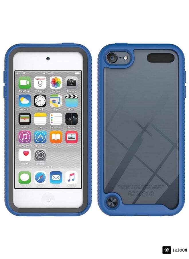 Zaboon - Protective Case Cover For iPod Touch 5 / 6 / 7 Two-layer Design Shockproof PC + TPU Protective Case - Image 1