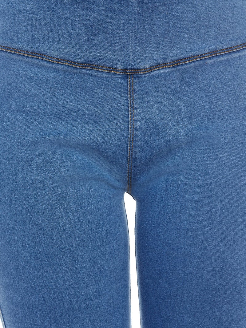 Miss Chase Women's Denim Blue Skinny Jeggings(MCAW17DEN01-02-115-26,Blue,26) - Image 5