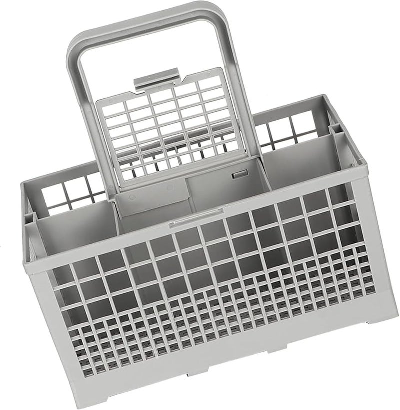 سلة أدوات المائدة العالمية لتنظيم غسالة الصحون مع 7 أقسام لغسالات الصحون بالحجم الكامل - Image 5