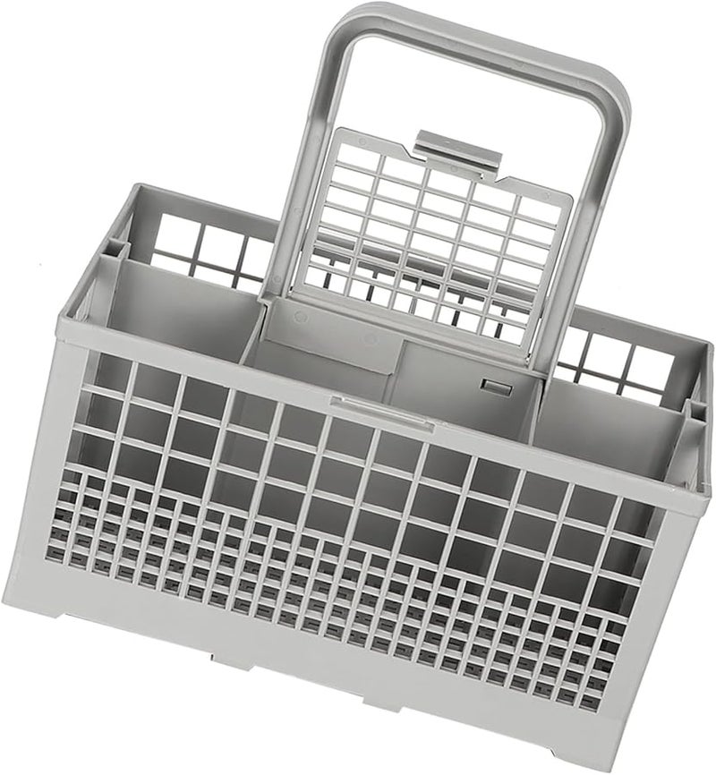 سلة أدوات المائدة العالمية لتنظيم غسالة الصحون مع 7 أقسام لغسالات الصحون بالحجم الكامل - Image 4