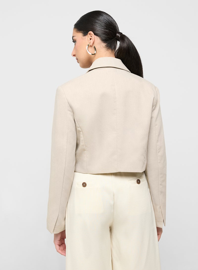 ELLA Cropped Blazer  - Image 2