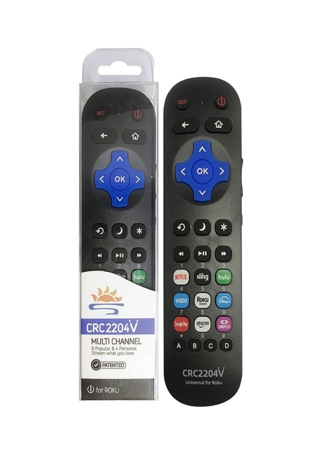 erorex Universal Infrared Remote Control for ROKU TV - CRC2204V | Smart LCD TV Compatible  - Image 1