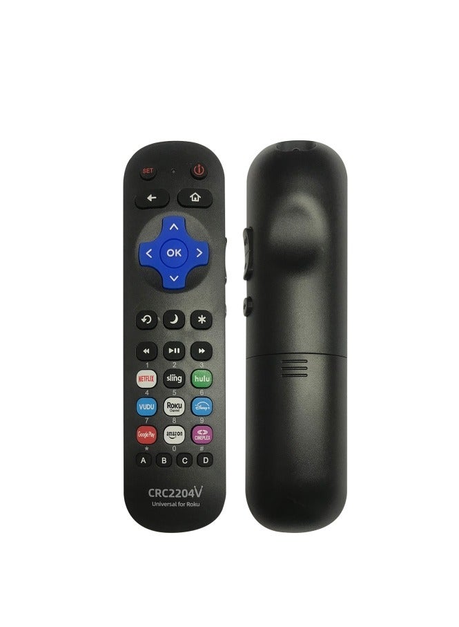 erorex Universal Infrared Remote Control for ROKU TV - CRC2204V | Smart LCD TV Compatible  - Image 3