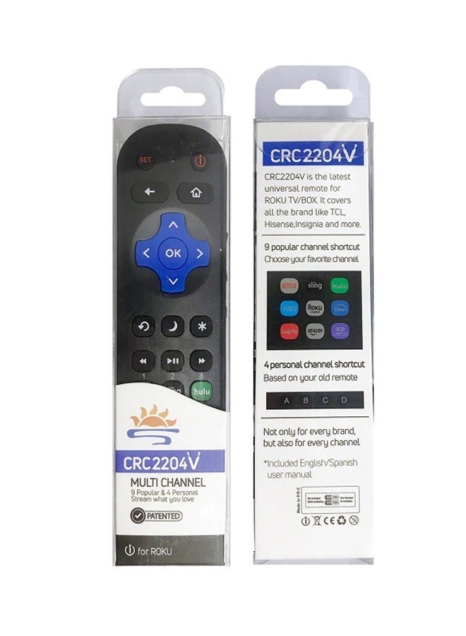 erorex Universal Infrared Remote Control for ROKU TV - CRC2204V | Smart LCD TV Compatible  - Image 2