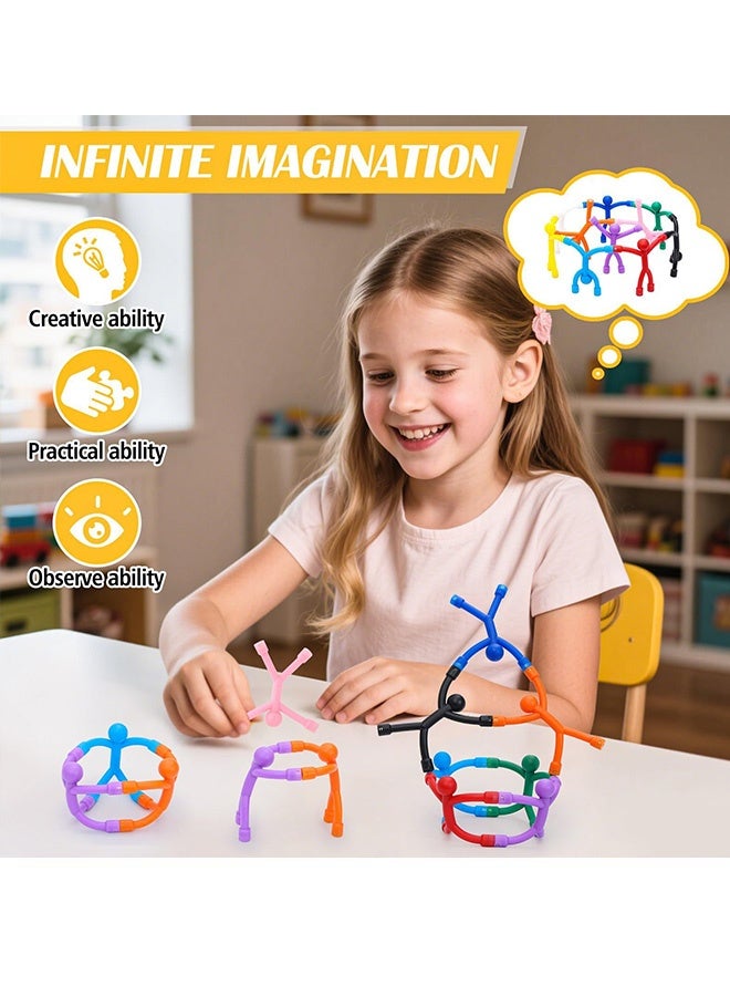 10 Pcs Magnetic Fidget Toys,Fun Fridge Magnets for Kids and Adults,Portable Stress Relief Desk Toys for Party Bag Fillers,Classroom Rewards and Daily Small Gifts - Image 3