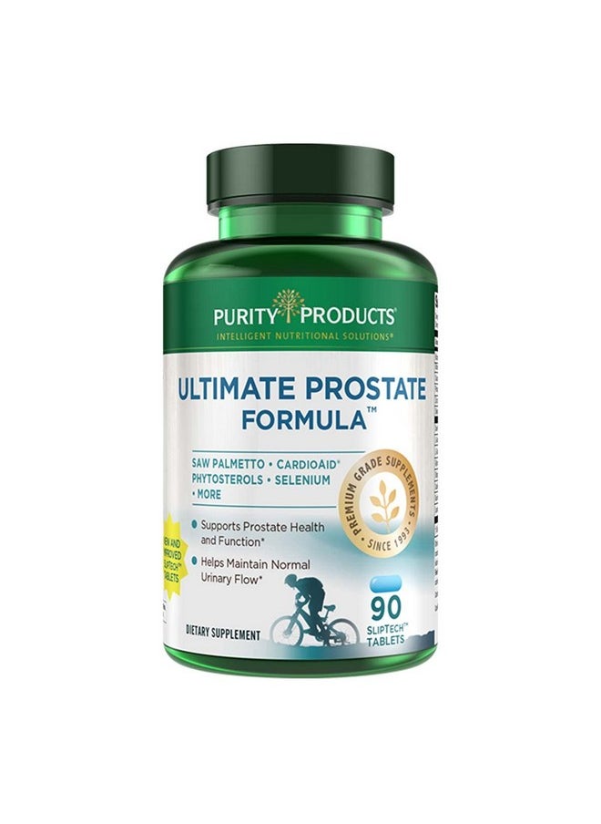 Purity Products - Ultimate Prostate Formula Supports Prostate Health Beta Sitosterol Lignans Saw Palmetto Stinging Nettle Extract Phyto Sterols Lycopene Zinc Selenium And More 90 Tablets - Image 1