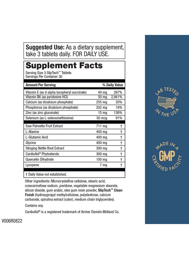 Purity Products - Ultimate Prostate Formula Supports Prostate Health Beta Sitosterol Lignans Saw Palmetto Stinging Nettle Extract Phyto Sterols Lycopene Zinc Selenium And More 90 Tablets - Image 1