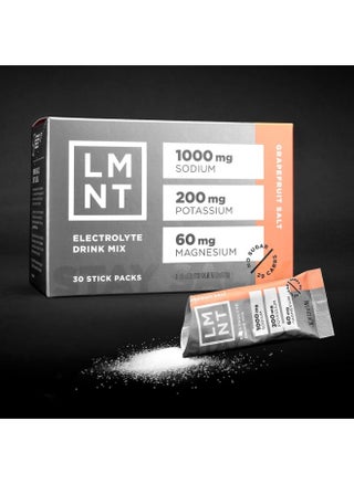 مشروب إلكتروليت LMNT بدون سكر – نكهة الجريب فروت – 30 ظرفًا | صديق للكيتو والباليو | بدون سكر أو إضافات | بودرة ترطيب للطاقة، الأداء، والتعافي - view 5