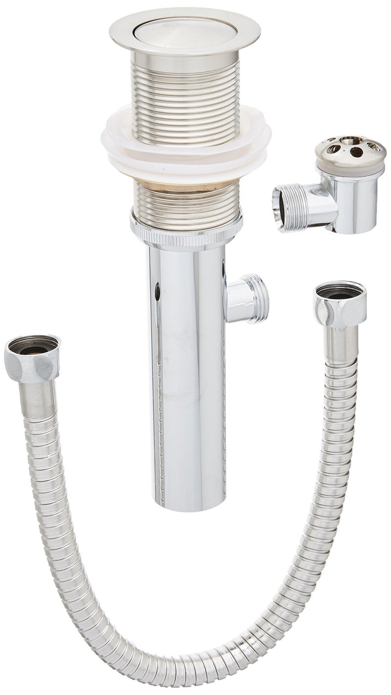Houzer OD-10 - 6 Inch Overflow Assembly for Bathroom Sink, Durable Stainless Steel Drain Accessory Helps Prevent Water Spills, Essential Home Improvement Hardware - Image 3