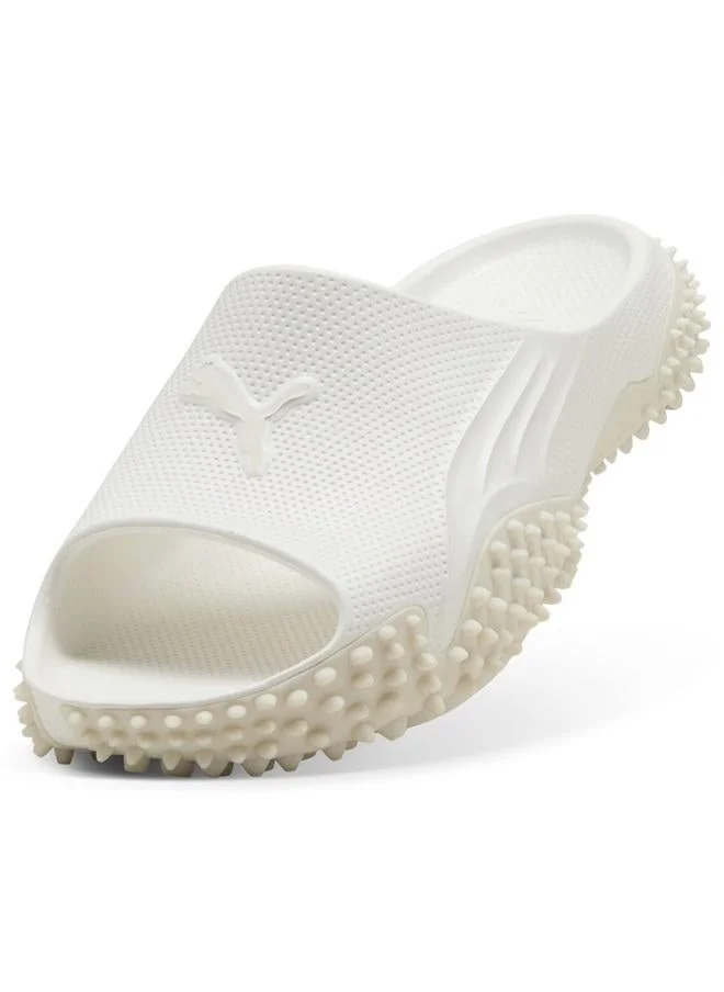 Puma Warm White-Alpine Snow Mostro Slide Sandals Unisex for Men | Best Price UAE