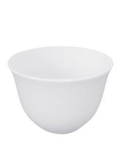 Dove 12-Piece Porcelain Saudi Coffee Cup Set 45ML White  - Image 3