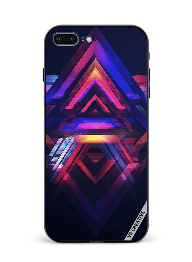 VR CREATIVE Protective Case Cover For Apple iPhone 7 Plus/8 Plus Abstract Design Multicolour - Image 1