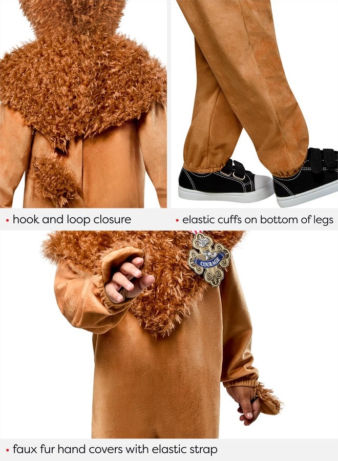 Rubies The Wizard of Oz: Cowardly Lion Costume for Toddlers by Rubies, Boy's 4T - Image 3