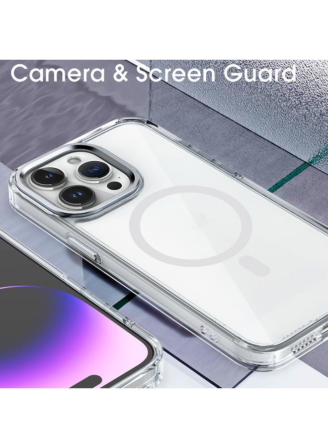 S-TOP Case For iPhone 15 Pro MagSafe Magnetic Clear Phone Case - Image 3