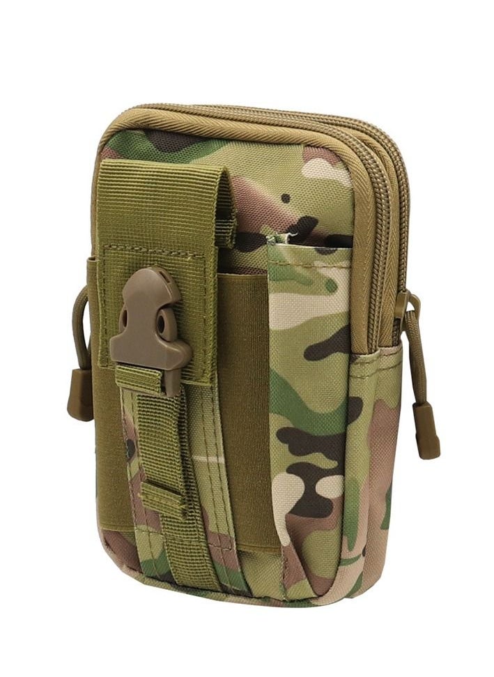 Generic - Men's Belt Vertical Camouflage Tactical Waist Bag - Image 1