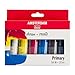 Amsterdam Standard Series Acrylic Paint Set Color Theory Mixing Set 6 x 20 ml Tubes Primary Colors Black White Umber - Image 3