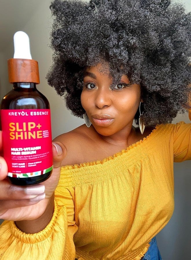 كريول إسينس كريول إيسنس - سيروم للشعر للحماية واللمعان بحجم 2 أونصة، علاج خفيف الوزن بزيت المورينجا، سيروم متعدد الفيتامينات للشعر، زيت الخروع الأسود الهايتي، زيت بذور العنب، السكوالين وزيت الأرغان - Image 5