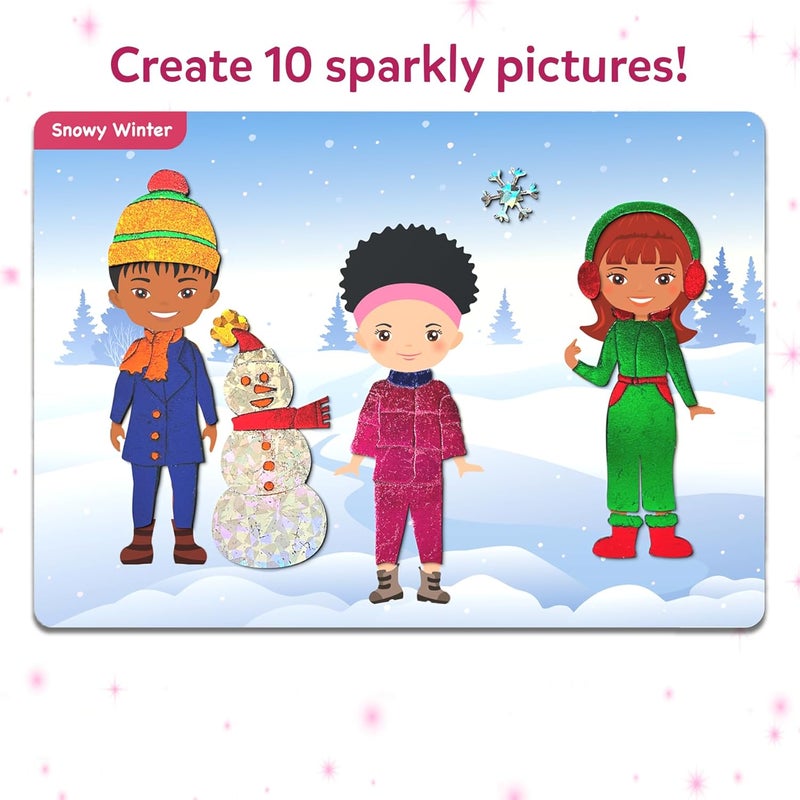 Skillmatics Foil Fun - Dress Up, No Mess Art for Kids, Craft Kits & Supplies, DIY Creative Activity, Travel Toys, Gifts for Girls & Boys Ages 4, 5, 6, 7, 8, 9 - Image 5