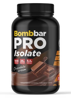 BOMBBAR Pro Whey Protein Isolate Powder Chocolate Cream Flavor 900g  - Image 1