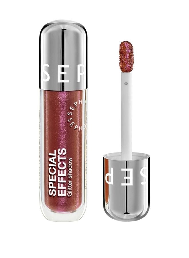 SEPHORA COLLECTION Special Effects Glitter Shadow 03 Rose Burst – Glittery Liquid Eyeshadow with Multidimensional Sparkle 4 ml - Image 1