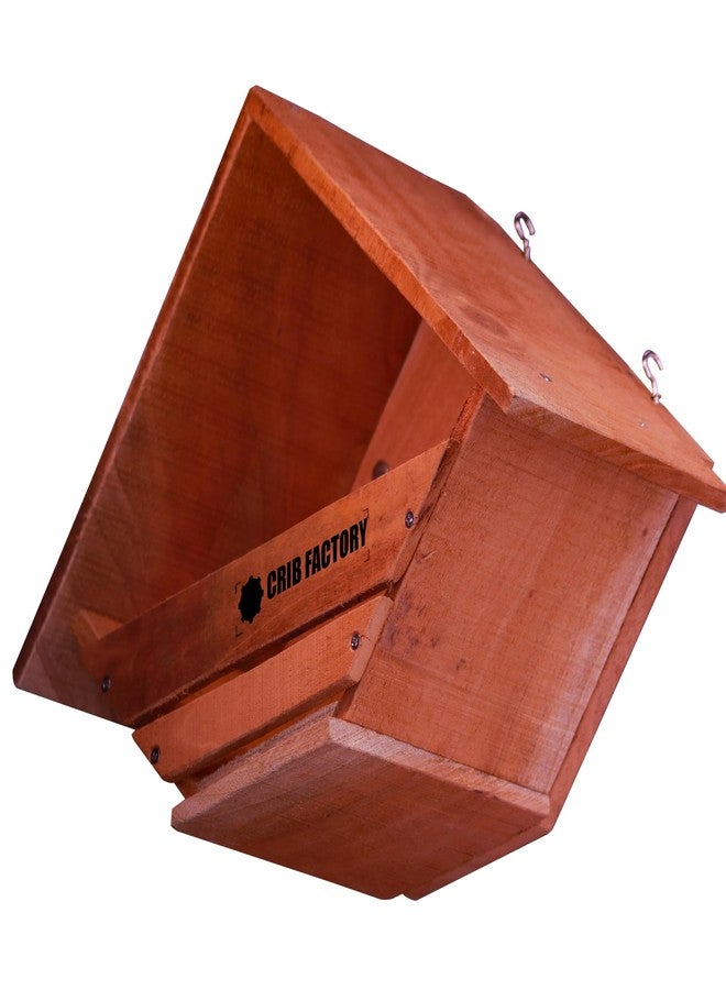 CRIB FACTORY CRIBFACTORY | Wooden Dove Cage with Roof |12.5x6.5x12 inch - Image 4