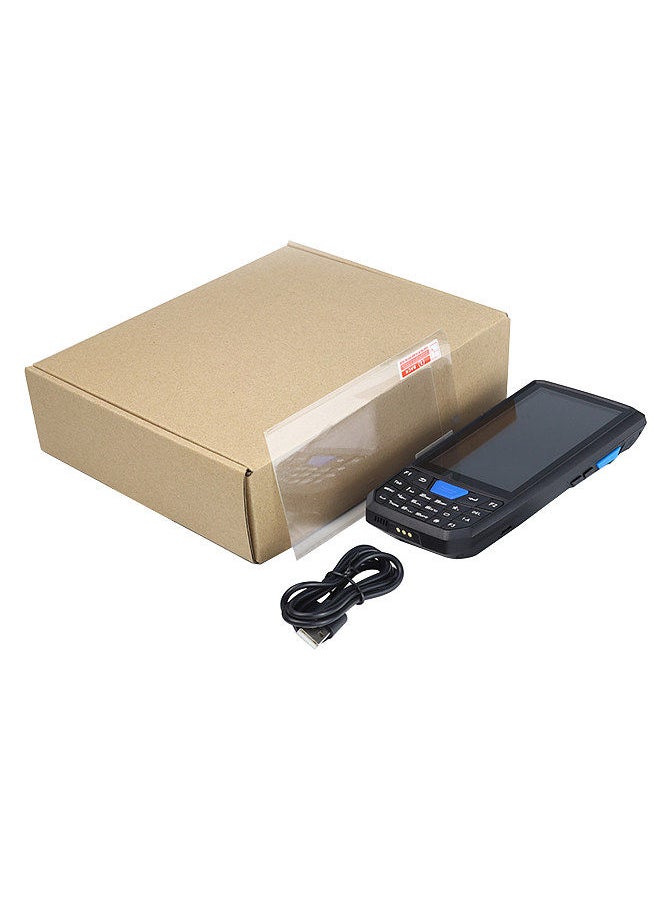 Generic - Android 9.0 PDA Handheld POS Terminal 1D Barcode Scanner Data Collector Inventory Machine 4G WiFi BT Mobile Computer with 4.5 Inch Touchscreen 8MP Camera GPS POS System - Image 1
