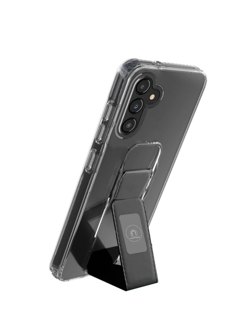 Techie - جراب حامل مغناطيسي من Techie مضاد للصدمات مع وسادة هوائية لليد مع قطعة حديد مدمجة لهاتف Samsung A54 - Image 1