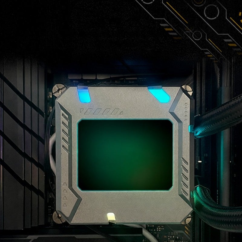 yeston CPU Liquid Cooler 240mm LCD Display Real-Time Monitoring Hardware Data - Excellent Heat Dissipation Performance 360mm Aio for Intel and AMD Computer Platforms - Image 3