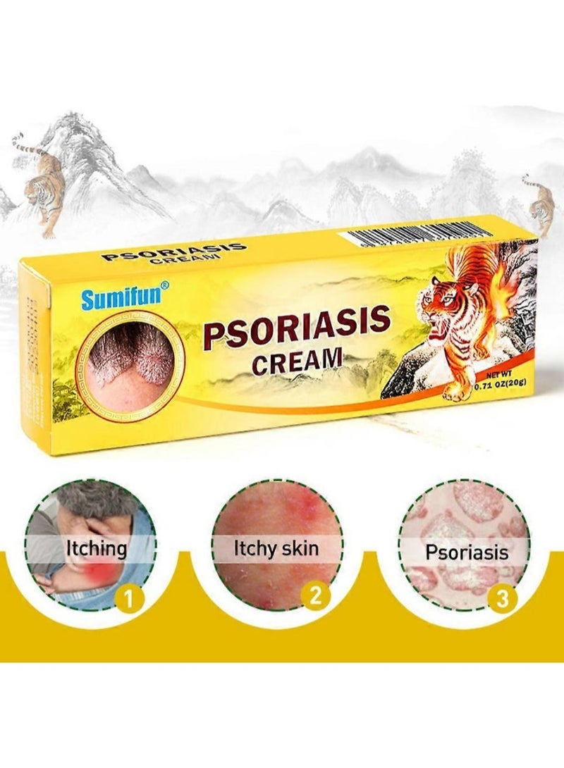 سوميفون كريم مضاد للبكتيريا لعلاج الصدفية - 20 جم - Image 2