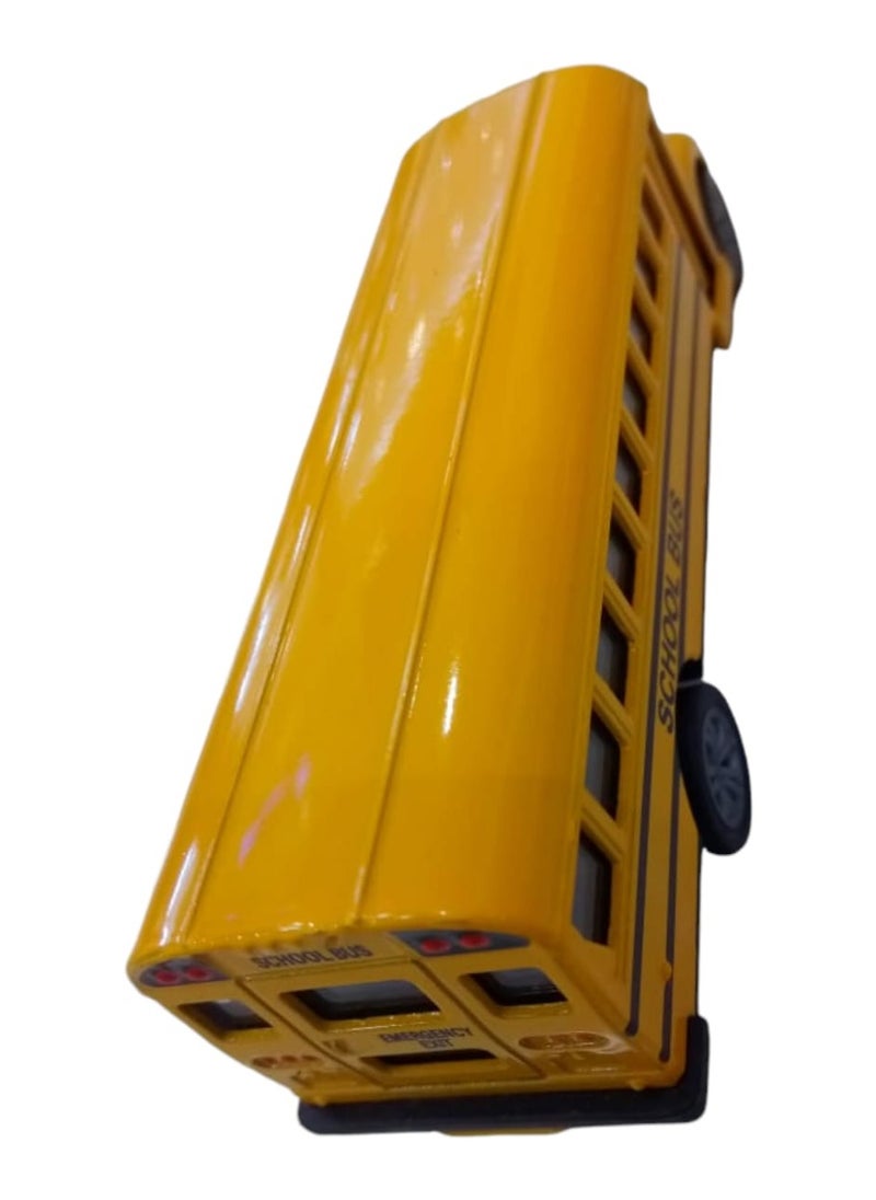 Yellow school  bus 1 pcs .Birthday gift for kids and baby.5,5 inch school bus  toys  - Image 4