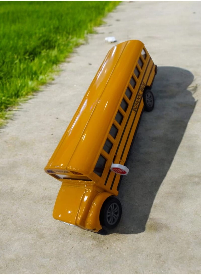 Yellow school  bus 1 pcs .Birthday gift for kids and baby.5,5 inch school bus  toys  - Image 3