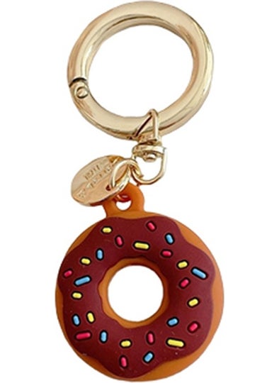 Dexmon Airtag Compatible Silicone Case Keychain Can Be Attached to Donut Design Cat Dog Collar  - Image 1