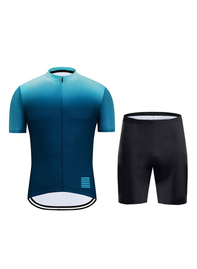 KUYING GR New Summer Outdoor Sunscreen Moisture Absorption Quick Drying Bicycle Women's Cycling Clothing Set  - Image 1