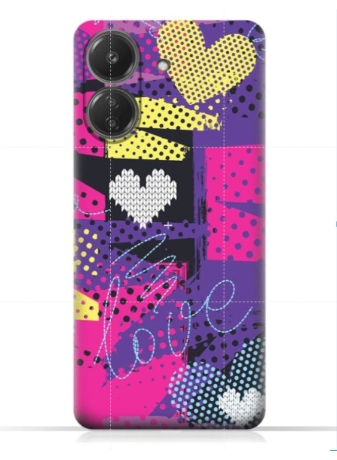 إيه إم سي ديزاين غطاء حماية بطبعة هاتف شاومي ريدمي 13C