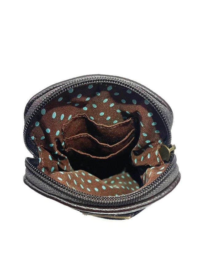 CHALA Mushroom Vegan Leather Cellphone Crossbody Bag - Image 5