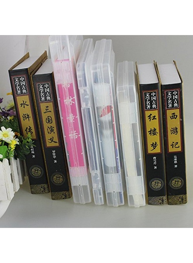 Co-link Portable A4 File Box Transparent Plastic Box Document Paper Protector Desk Paper Organizers Case Pp Storage Collections Container Magazine Organizers (1Pcs(Available Dimension 11.8 X 8.3 X 0.8Inch)  - Image 3