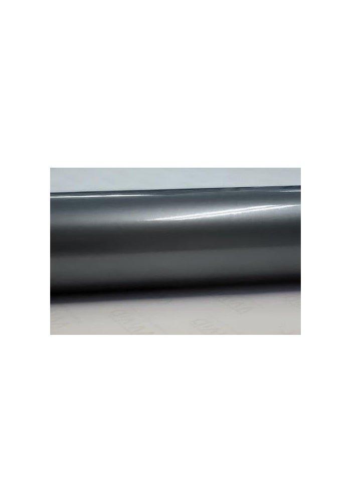 VViViD Gloss Gunmetal Grey Vinyl Wrap (1ft x 5ft) with Air-Free Channel Technology - Image 2