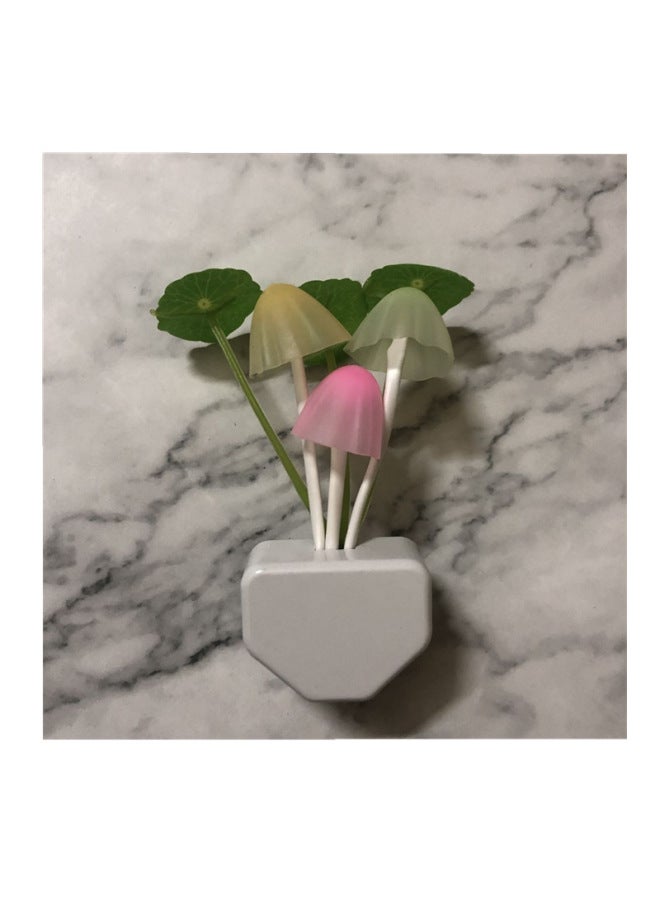 Mushroom Lamp Lotus Leaf Lamp Water Grass Night Light Triangle Lotus Leaf Lamp Creative Gifts Wholesale-Light Source Power:0.6-Light Color:Three-Color Mushroom Lotus Leaf Beauty Rules  - Image 1